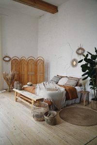 łóżko drewniane 180x200 dębowe