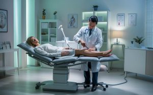 Sala w której można przeprowadzić leczenie żylaków gliwice