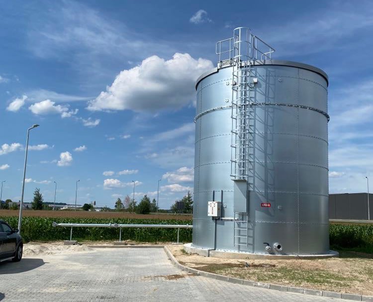 Zbiorniki ppoż stalowe