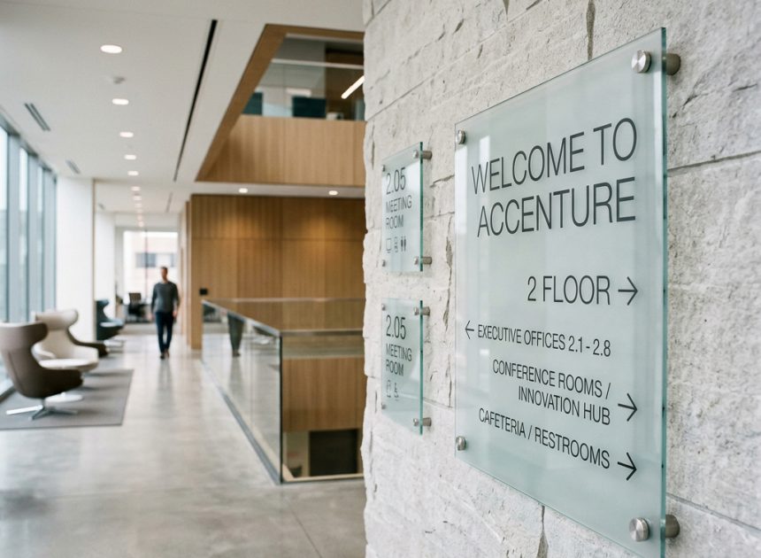 Oznakowanie budynków jako wizytówka nowoczesnej firmy